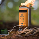 A longtime favorite of ours, the Biolite Campstove 2 is a wood-burning backcountry stove with built-in fans to stoke your flames. Plus, its built-in generator coverts some of that heat into electricity that powers a battery, which in turn can recharge your phone.